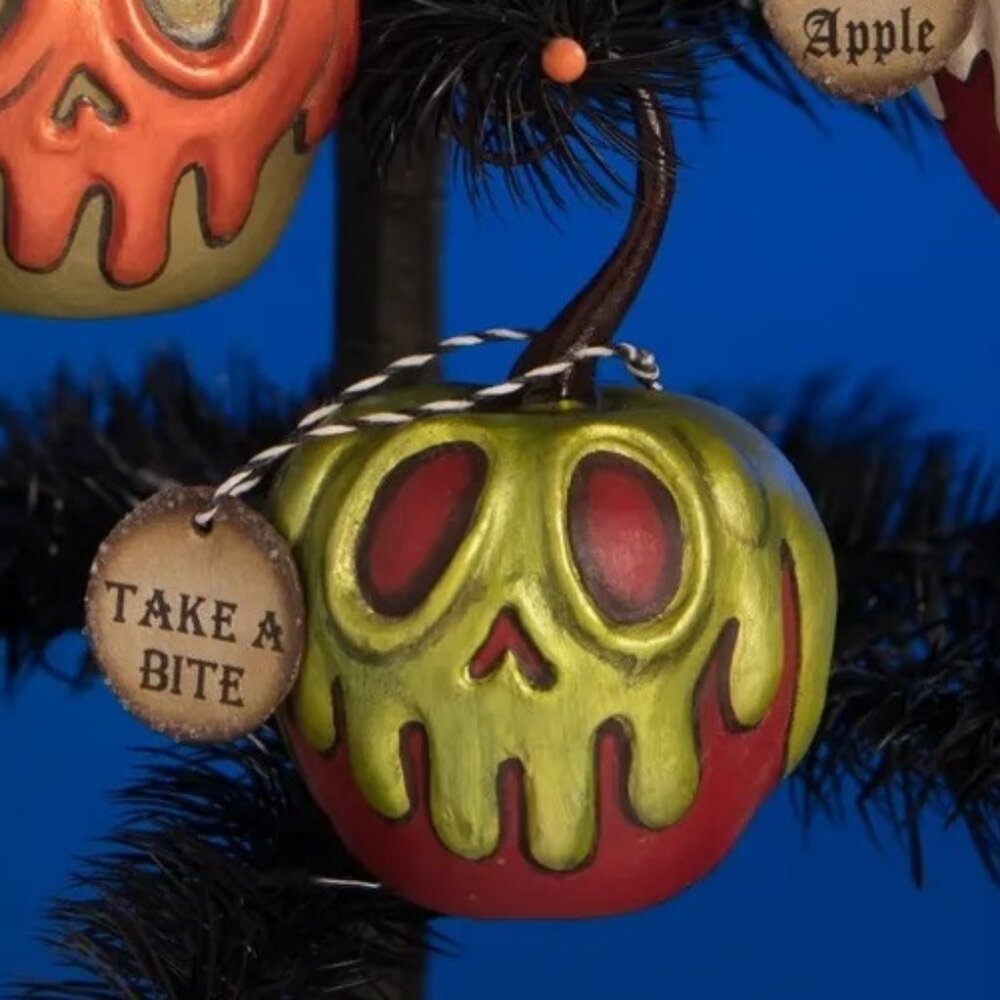 LeeAnn Kress - Poison Apple Ornament - Take A Bite